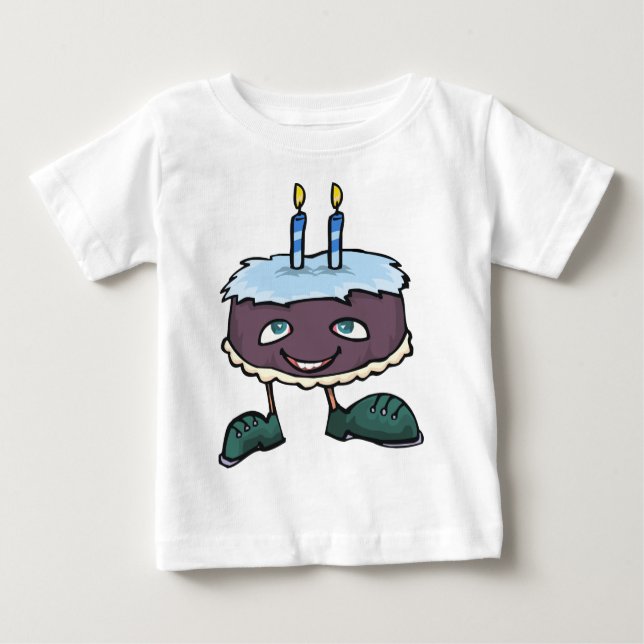 Baby Zwei Jahre alt Geburtstag Baby T-shirt (Vorderseite)