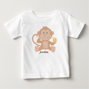 Babyaffe Niedlich Baby T-shirt