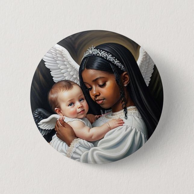 BabyAngels Button (Vorderseite)