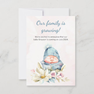 Babyankündigung Einladung