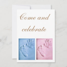 Babyankündigung Flat Holiday Card Feiertagskarte