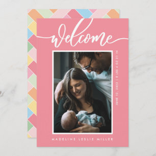 BABYANMELDUNG Fügen Sie Ihr Foto hinzu