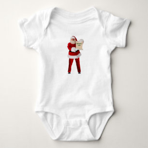 Babyanzug des Weihnachtsmanns Baby Strampler