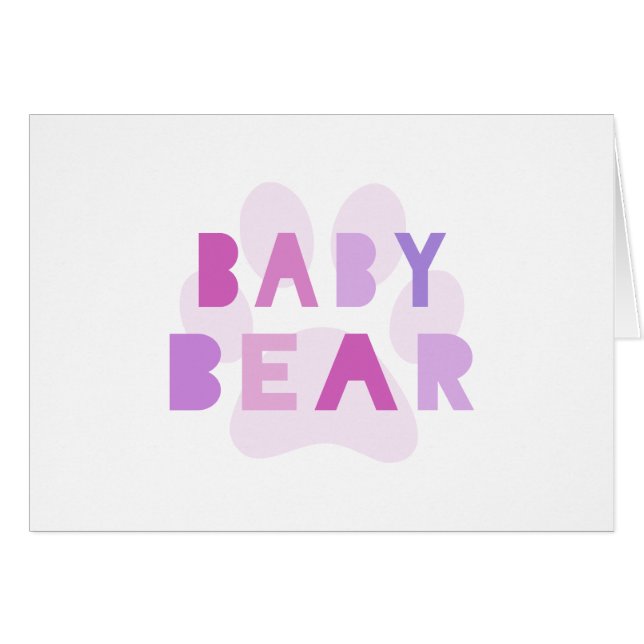 Babybär - Rosa (Vorderseite (Horizontal))