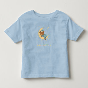 Babybär überwintert auf dem Mond Kleinkind T-shirt