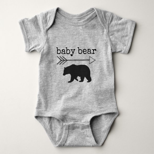Babybärn-Shirt Baby Strampler (Vorderseite)