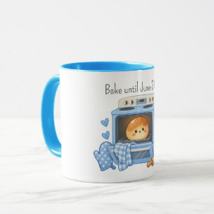 Babybauch Baby Junge Ankündigung Geschenk Tasse