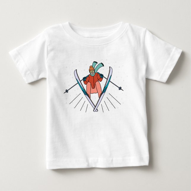 Babybett Baby T-shirt (Vorderseite)