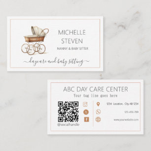 Babybett-Babybett-Visitenkarte Visitenkarte