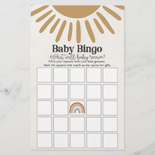 Babybingo, Babydusche