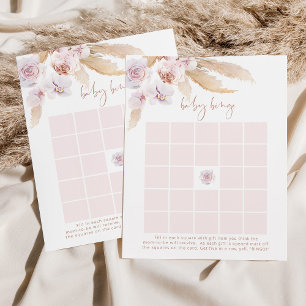 Babybingspiel Boho pampas grass