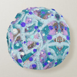 Babybläschen Rundes Kissen