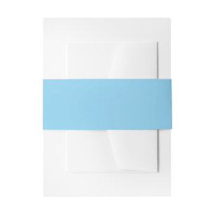 Babyblau Einladungsbanderole