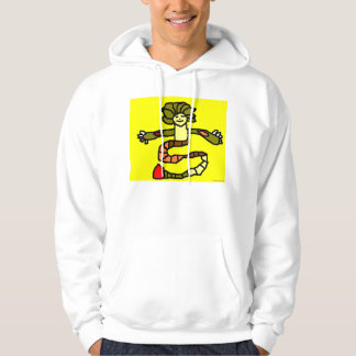 Babyblau Hoodie