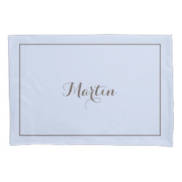 Babyblau, Personalisiert Kissenbezug