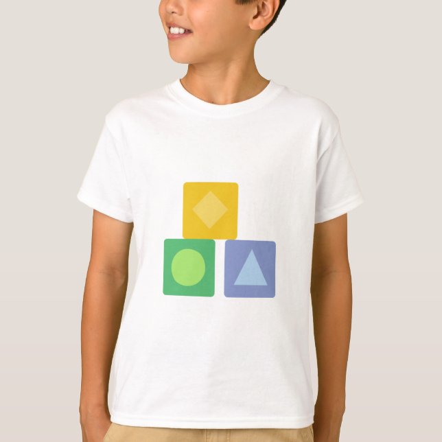 Babyblöcke T-Shirt (Vorderseite)