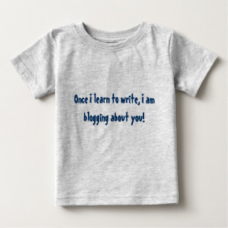 Babyblogger-kurzes Hülsen-T-Shirt, Baby T-shirt