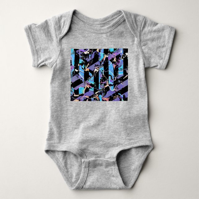 Babybodyanzug Baby Strampler (Vorderseite)