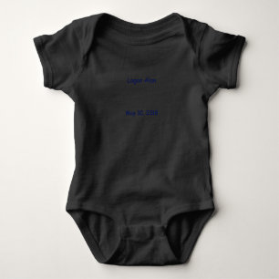 Babybodyanzug mit Monogramm Logan Baby Strampler