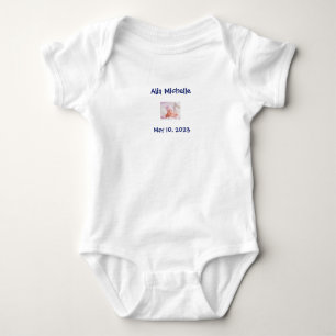 Babybodysuit mit Monogramm Baby Strampler