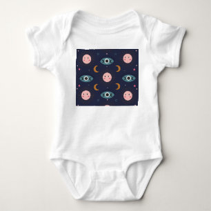 Babyboho, hippie chic Muster. Baby Strampler