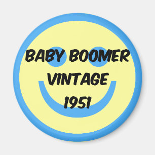 Babyboomer 1951 magnet