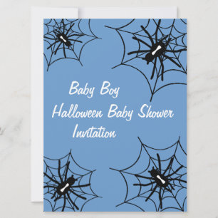 Babyboy Halloween Baby Shower Einladungen