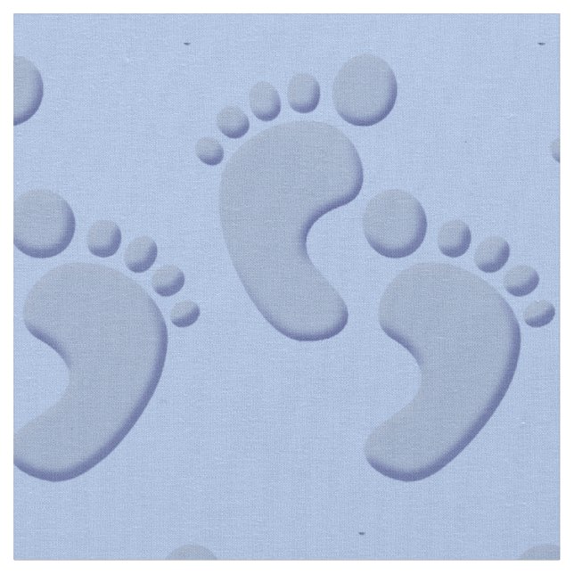 Babyboys mit wenig Fußabdruck Stoff (Nahaufnahme)