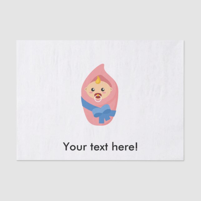 Babyclipse Seidenpapier (Vorderseite)