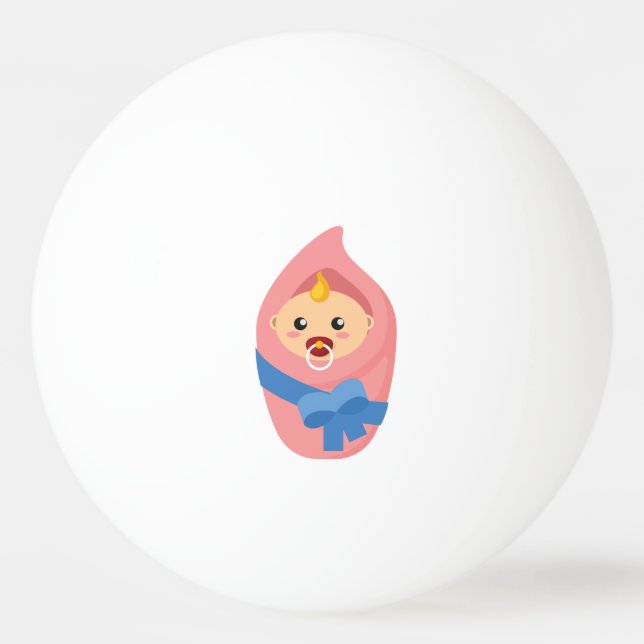 Babyclipse Tischtennisball (Rückseite)