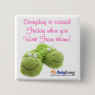 BabyCrazy Logo, Knopf. Button