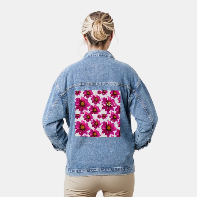 Babydecke Jeansjacke (Modell)