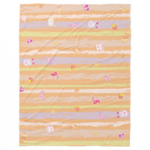 Babydecke – Whimsical Nature Parade Pastell