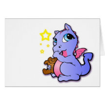 Babydrache, der seinen Daumen sind zum Kotzen -