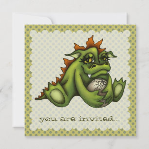 Babydrache Einladung