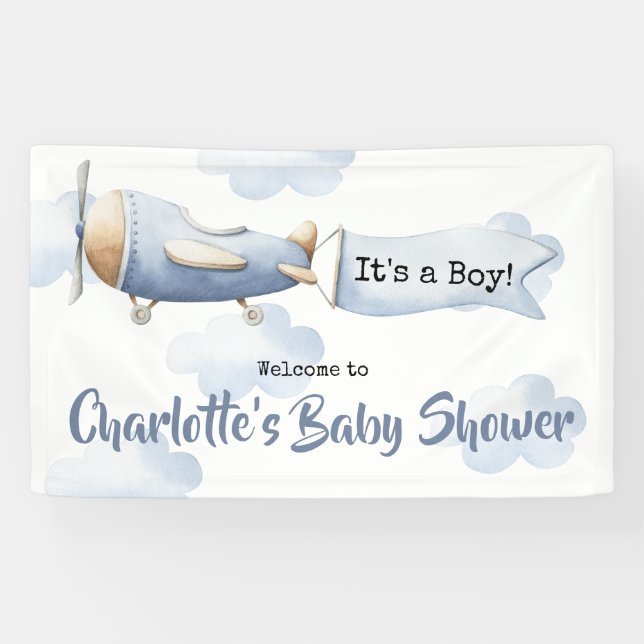 Babyduschbanner Banner (Horizontal)
