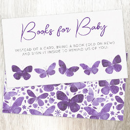 Babyduschbücher für Baby Begleitkarte