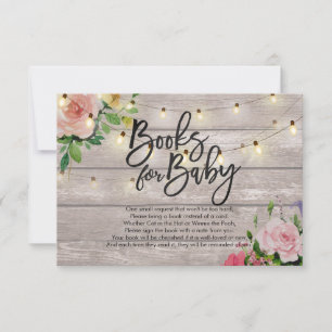 Babyduschbücher für Baby / Buchanfrage mitbringen Einladung