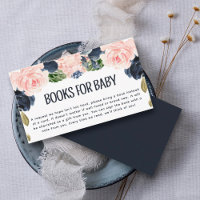 Babyduschbücher für Baby Pink Navy