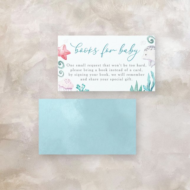 Babyduschbücher für Meerestiere Begleitkarte (Von Creator hochgeladen)