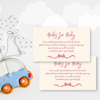 Babyduschbücher mit rosa Bandschleife verlangen