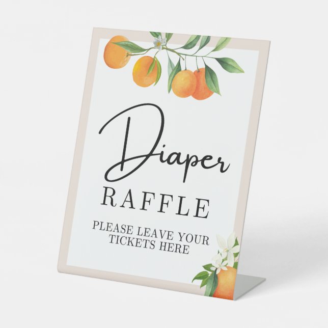 Babyduschdekoration neutrale Geschlechtstablette Sockelschild (Vorderseite)