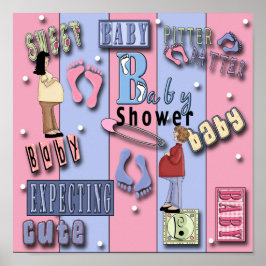 Babydusche 1Poster Print Poster