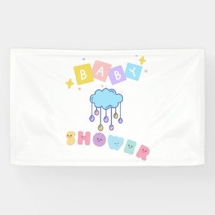 Babydusche 3x5 Vinyl Banner
