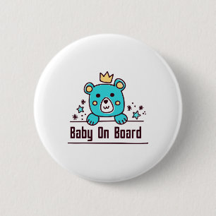 Babydusche an Bord Button