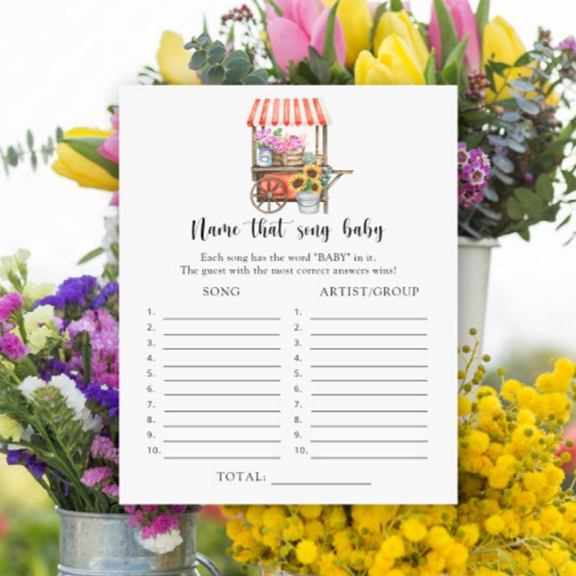 Babydusche auf dem Markt - Name für Baby Song (Von Creator hochgeladen)