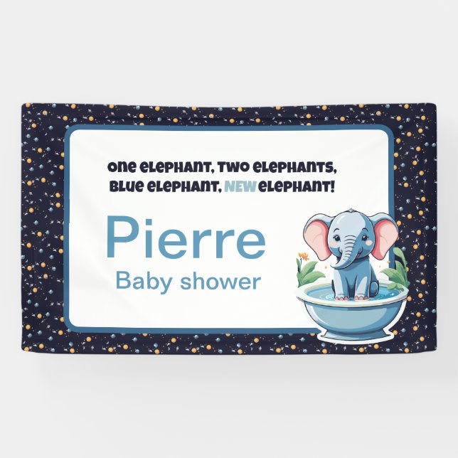 Babydusche Banner (Horizontal)