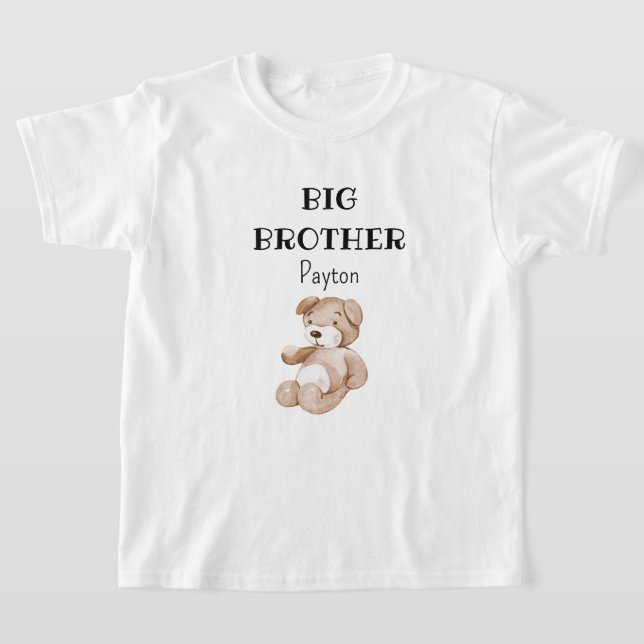 Babydusche Big Brother Sister Kids-Youth XS-XL T-Shirt (Ablage )