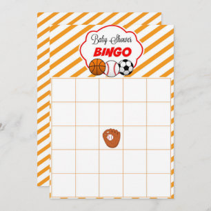 Babydusche Blank Geschenk Baby Bingo Karten