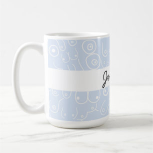 Babydusche blau kaffeetasse